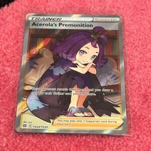 Acerola’s Premonition #TG24 Pokémon Brilliant Stars – As Pictured